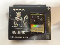 *NEW & Sealed* Magic Gathering Final Fantasy Scions & Spellcraft Commander Deck - Image 1