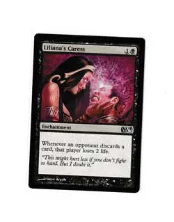 Liliana's Caress Core Set 2011 (M11) Regular Uncommon Enchantment Black - Image 1