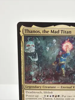 Thanos The Mad Titan #233 Mythic Marvel MTG Magic Super Heroes MSH NM - Image 3