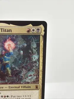 Thanos The Mad Titan #233 Mythic Marvel MTG Magic Super Heroes MSH NM - Image 4