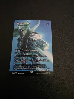 MTG Marvel Roaming Throne Doom Variant M 0099 Alex Ross Mythic Borderless - Image 1
