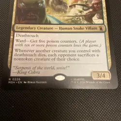 The Serpent Society Marvel Super Heroes; MTG - Image 3