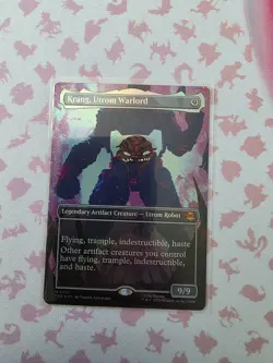 Krang, Utrom Warlord (Borderless) Teenage Mutant Ninja Turtles Foil - Image 1