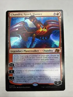 Chandra, Spark Hunter #116 (Foil) (NM) Aetherdrift DFT Magic MTG - Image 1