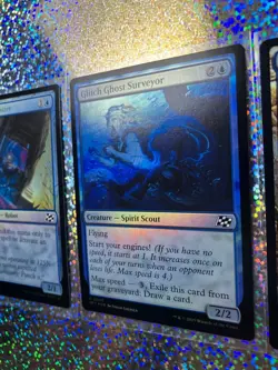 MTG Foil: 0259 Reef Roads; 0045 Guidelight Optimizer; 0044 Glitch Ghost Survivor - Image 5