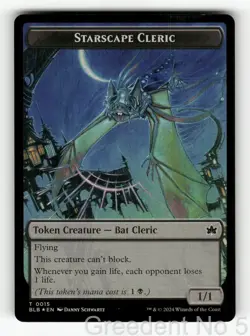 Cragflame Token 26 Token Bloomburrow Magic: The Gathering Lightly Played - Image 2