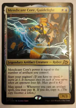 Mendicant Core, Guidelight DFT #213 Rare Foil Promo Stamped NM+ - Image 1