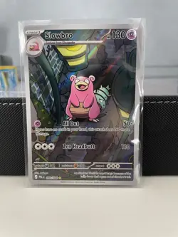 Pokemon Slowbro 090/084 - Pitch Black - Illustration Rare Holo Full Art TCG - Image 3