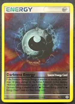2009 Pokemon - Darkness Energy - 99/111 - Reverse Holo - LP - Image 1