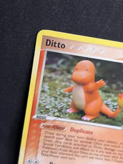 Pokemon TCG Ditto Charmander Delta Species Card 61/113 Regular Common MP - Image 2