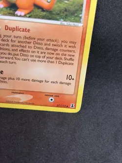 Pokemon TCG Ditto Charmander Delta Species Card 61/113 Regular Common MP - Image 4