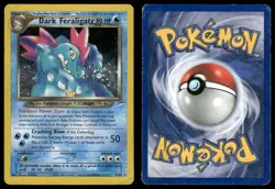DARK FERALIGATR 5/105 HOLO R DMG NEO DESTINY POKEMON - Image 1