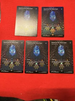 MTG - Nature's Claim (Showcase) Final Fantasy X5 (2 foil, 3 reg) - Image 1