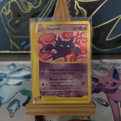 Expedition Haunter 80/165 Uncommon Nonholo. Pokemon Expedition base E-reader - Image 1