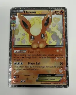 Flareon EX RC6/32 Generations Radiant Collection Holo Full Art ENG 2016 170HP - Image 1