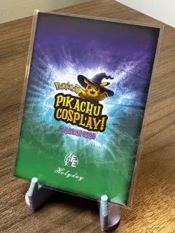 Pokemon Pikachu Bill & Ted's Excellent Adventure #83 Laser Holo Cosplay Heroes - Image 2