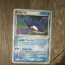 Pokemon TCG Kyogre Ex Ultra Rare Holo Crystal Guardians 95/100 EN - Image 1