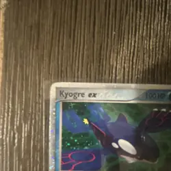 Pokemon TCG Kyogre Ex Ultra Rare Holo Crystal Guardians 95/100 EN - Image 2