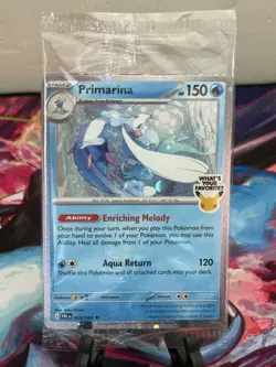 Pokemon Primarina 020/084 30th Anniversary Sealed Pitch Black Promo. NM 🔥🔥🔥 - Image 1