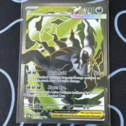 Mega Darkrai ex 101/084 Pitch Black - Pokemon TCG - NM - Image 1
