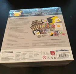 Pokemon TCG 25th Anniversary Celebrations Pokemon Center Elite Trainer Box ETB - Image 2