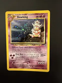 Slowking 14/111 Neo Genesis Holo Rare Unlimited WoTC Pokemon 2000 LP SWIRL - Image 1