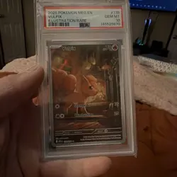 Vulpix 138/132 Me01: Mega Evolution Illustration Rare Holo English PSA 10 - Image 1