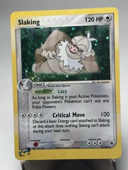 Slaking 12/109 Holo EX Ruby & Sapphire Rare Pokemon TCG - Image 2