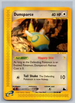 Dunsparce 53/144 Common Skyridge Pokemon Lightly Played - Image 1
