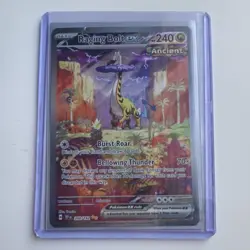 Pokemon Raging Bolt ex 208/162 SV05 Temporal Forces Full Art Ultra Rare Holo - Image 1