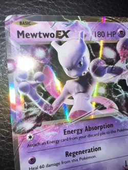 Pokemon TCG Mewtwo EX 52/108 XY Evolutions Ultra Rare Holo. NM/M - Image 2