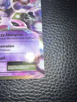 Pokemon TCG Mewtwo EX 52/108 XY Evolutions Ultra Rare Holo. NM/M - Image 3