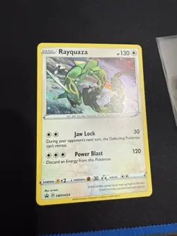 Pokemon Company Rayquaza SWSH029 SWSH Promo Holo 130 HP Pokemon TCG - Image 1