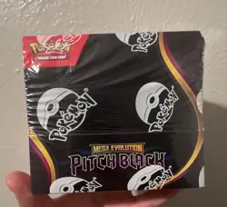 Pokemon Trading Card Game Mega Evolution Pitch Black Sealed Booster Box, Box - Image 1