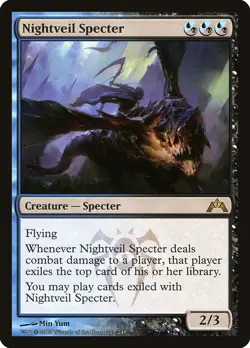 1 x Nightveil Specter - Gatecrash - LP - MTG - EOF - Image 1