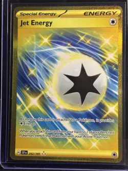Jet Energy 252/191 Surging Sparks Hyper Rare - Pokemon TCG - NM - Image 1