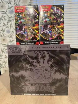 Pokemon Pitch Black - Sealed Elite Trainer Box & 2 Booster Bundles - Image 1