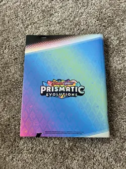 Pokemon TCG Scarlet & Violet Prismatic Evolutions Eevee 9-Pocket Album Strap - Image 3