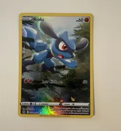 Pokemon TCG - Riolu GG26/GG70 Crown Zenith Galarian Gallery Ultra Rare Holo - Image 1