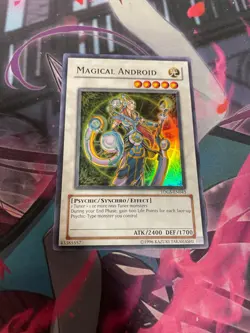 YUGIOH - MAGICAL ANDROID - SUPER RARE - TDGS - UNLIMITED - MP - Image 1