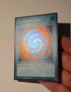 Yugioh Polymerization LOB-EN059 Super Rare NM - Image 4