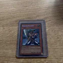 Buster Blader BPT-008 Yu-Gi-Oh Secret Rare Card Lightly Played LP - Image 1