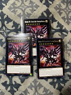Yu-Gi-Oh! Number 107 Galaxy-Eyes Tachyon Dragon MP21-EN091 1st Ed x3 English - Image 2