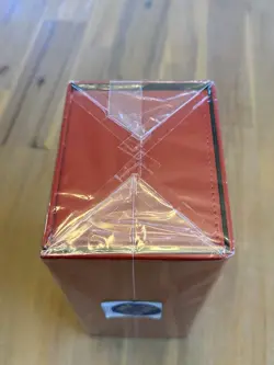 Yu-Gi-Oh! Duelist Card Storage Box DX Osiris Red Deck Case With sleeves - Image 4
