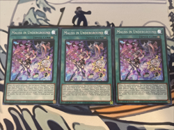 Yugioh Maliss In Underground x3 Prismatic Secret Rare MP25-EN127 Near Mint - Image 1