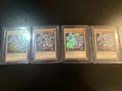 Yu-Gi-Oh! Blue-Eyes White Dragon LC01-EN004 LC25 Foil 4-Card Lot LE - Image 1