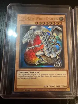 Yu-Gi-Oh! Blue-Eyes White Dragon LC01-EN004 LC25 Foil 4-Card Lot LE - Image 2