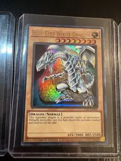 Yu-Gi-Oh! Blue-Eyes White Dragon LC01-EN004 LC25 Foil 4-Card Lot LE - Image 4