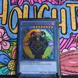 Magician of Black Chaos YGLD-ENC01 Yugi's Legendary Decks 1st Edition LP - Image 1
