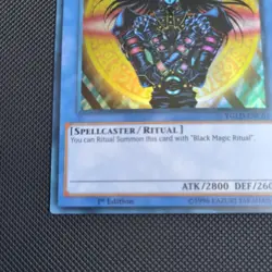 Magician of Black Chaos YGLD-ENC01 Yugi's Legendary Decks 1st Edition LP - Image 4